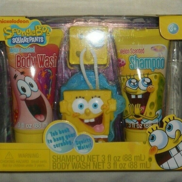 Rare 4 Piece SpongeBob SquarePants bath set - Picture 3 of 4